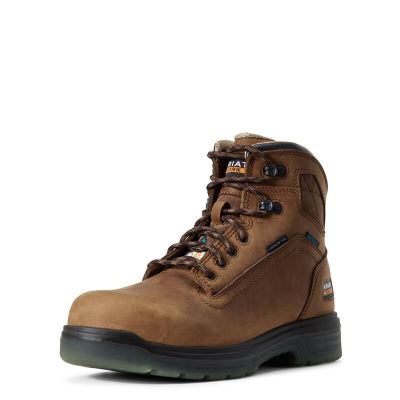 Ariat Turbo 6" H2O CSA - Werkschoenen Bruin Heren - 42556-370